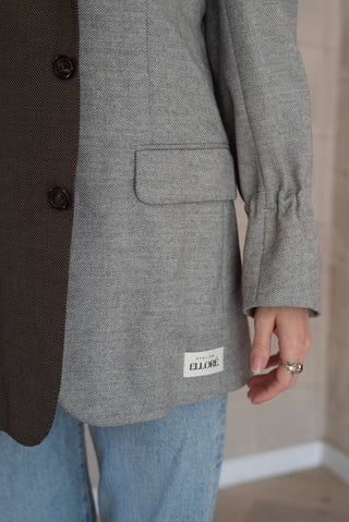 Contrast blazer - Ayla (M-XL)
