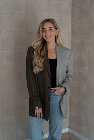 Contrast blazer - Ayla (M-XL)