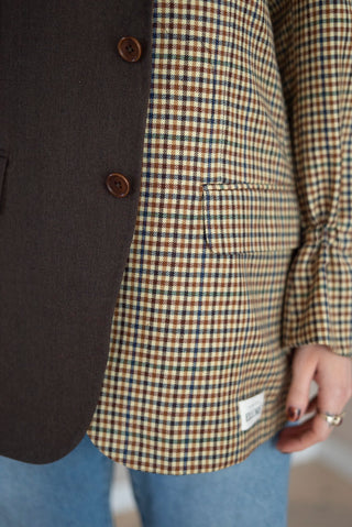 Contrast blazer - Bloom (M-L)