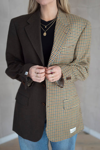 Contrast blazer - Bloom (M-L)