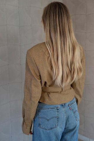 Belted blazer - Cedes (M-XL)