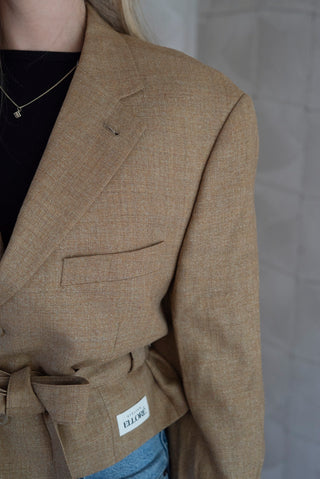 Belted blazer - Cedes (M-XL)