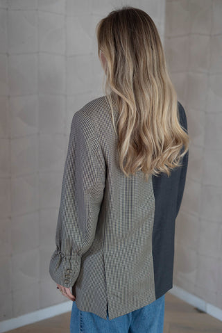 Contrast blazer - Claartje (M-L)