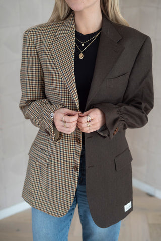 Contrast blazer - Ilse (M-L)