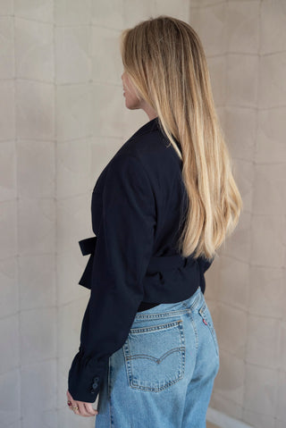 Belted blazer - Mies (XS-S)