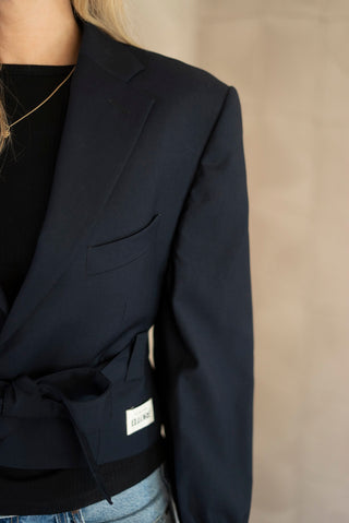 Belted blazer - Mies (XS-S)