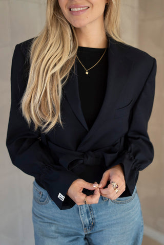 Belted blazer - Mies (XS-S)