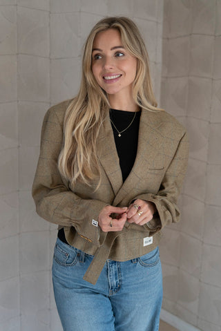Belted blazer - Romy (M-L)