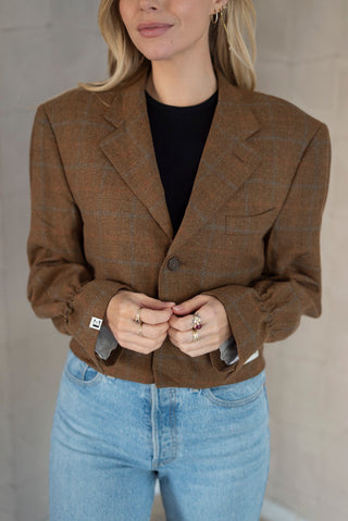 Cropped blazer - Rose (M-L)